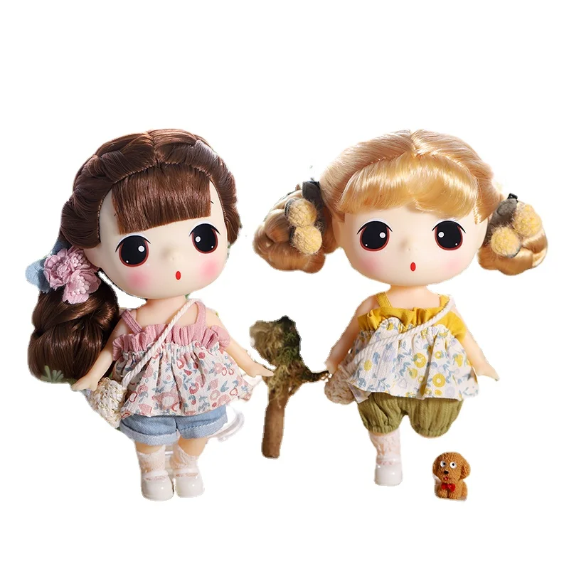 

Dongji's new small fresh joint doll figure girl best friend 520 to send girlfriend gift cute flower island diary
