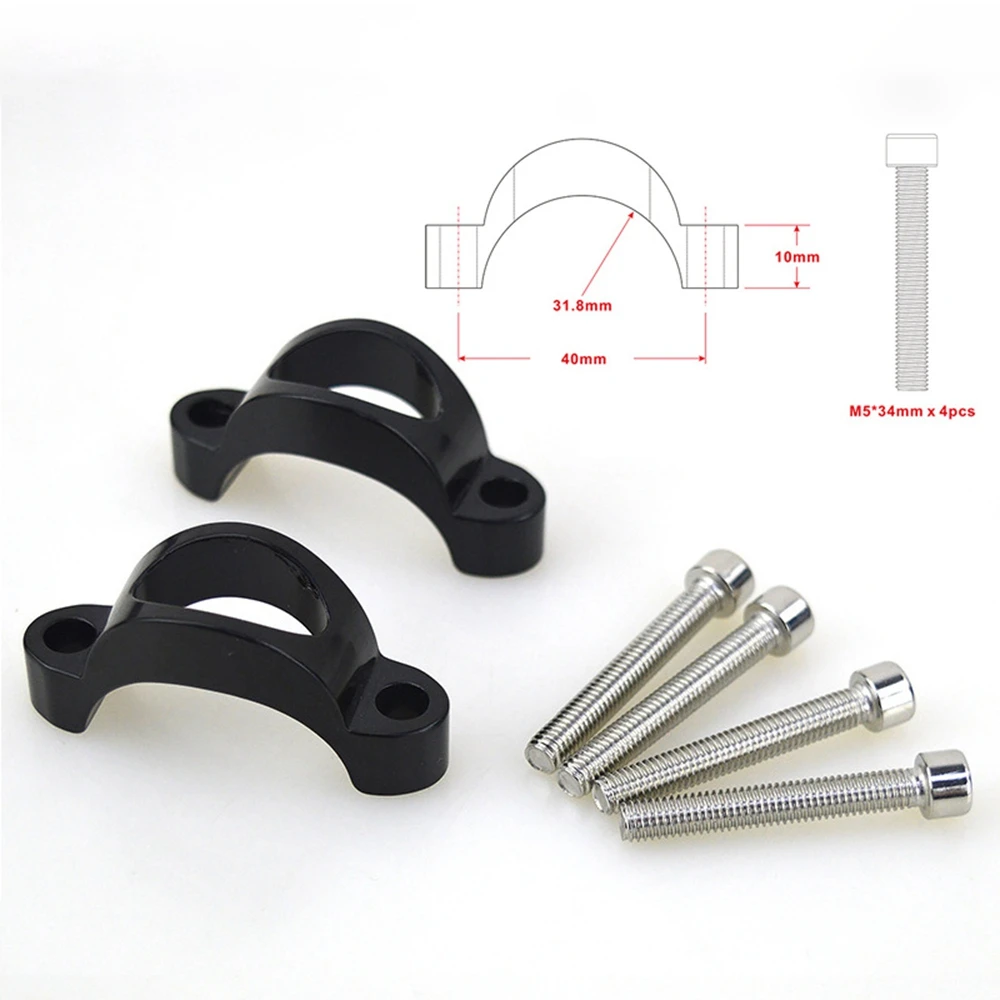 10/20mm Road Bicycle Riser Spacer Clamp Aluminum Rest Bar Rising Spacer Plate For TT Handlebar Parts 31.8mm Bicycle Handlebar