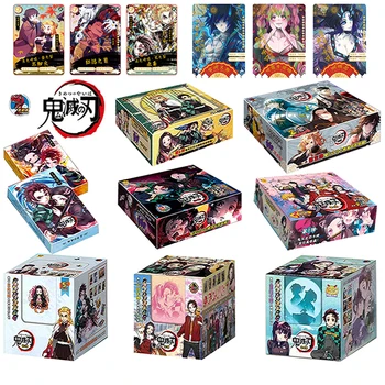 악마 슬레이어 카드 풀 세트, 다이아몬드 플래시 레어 SSP SP 카드, 탄지로 카마도 네즈코 캐릭터 컬렉션 카드, 어린이 장난감 선물