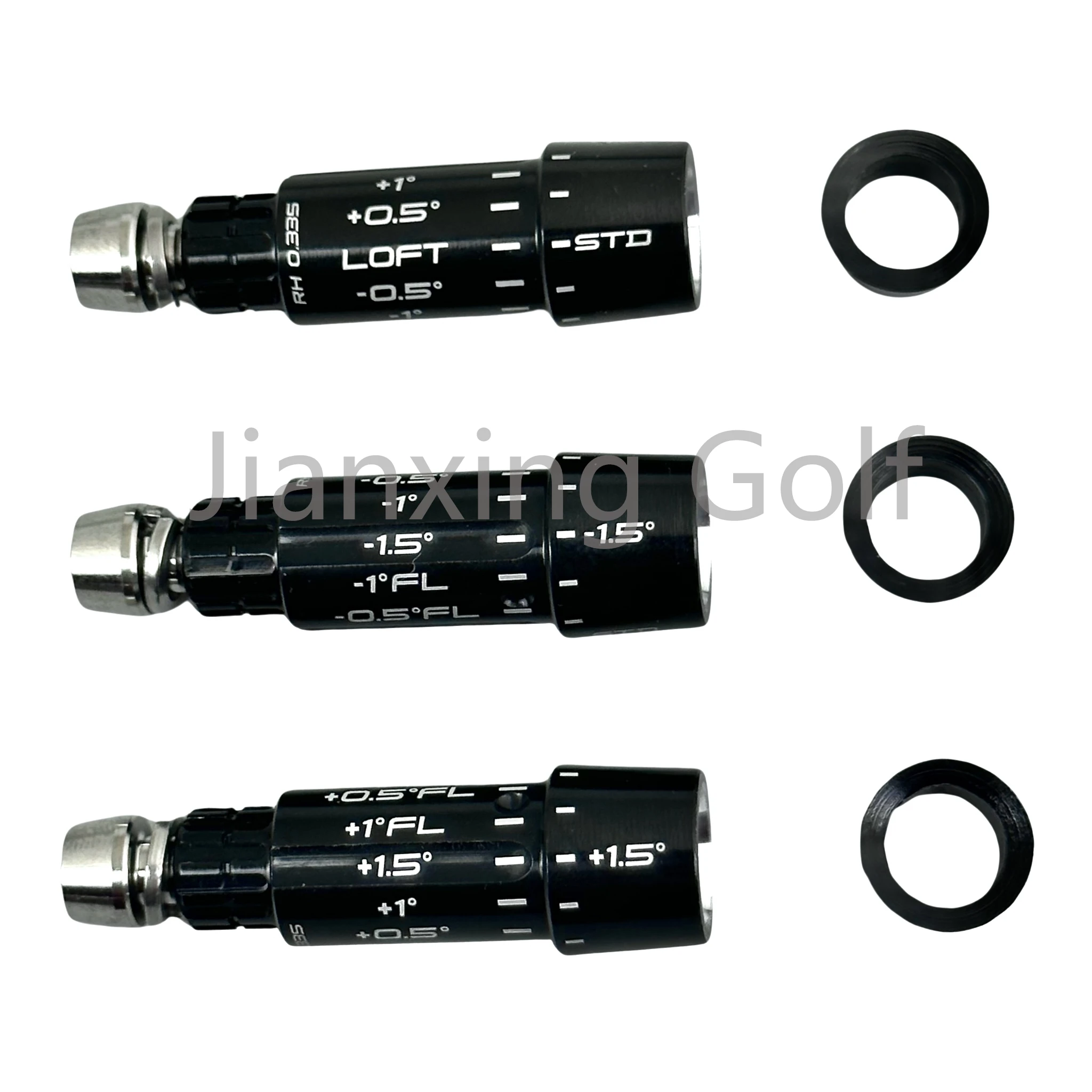 Golf Shaft Adapter Sleeve Replacement Fit Srixon ZXi Driver Fairway Wood Club Head Tip Size 0.335 and 0.350 4
