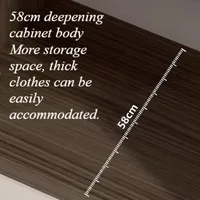Armoires de chambre nordiques de luxe avec rangement pour vêtements, étagères de présentation, vestidores de armario abiertos, meubles de maison 4