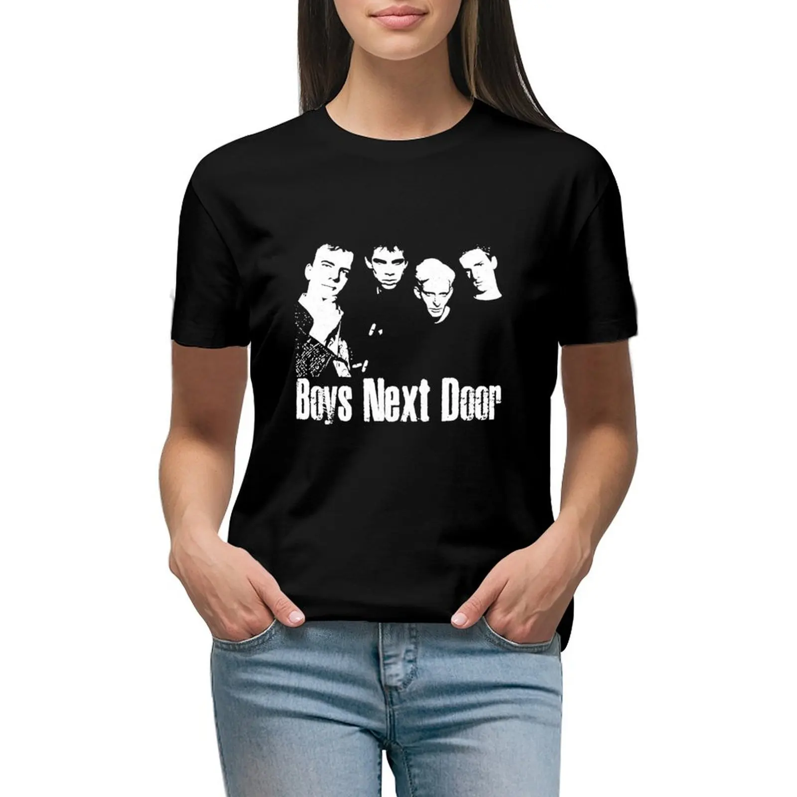 

Boys Next Door T-shirt lady clothes graphics shirts graphic tees clothes for woman