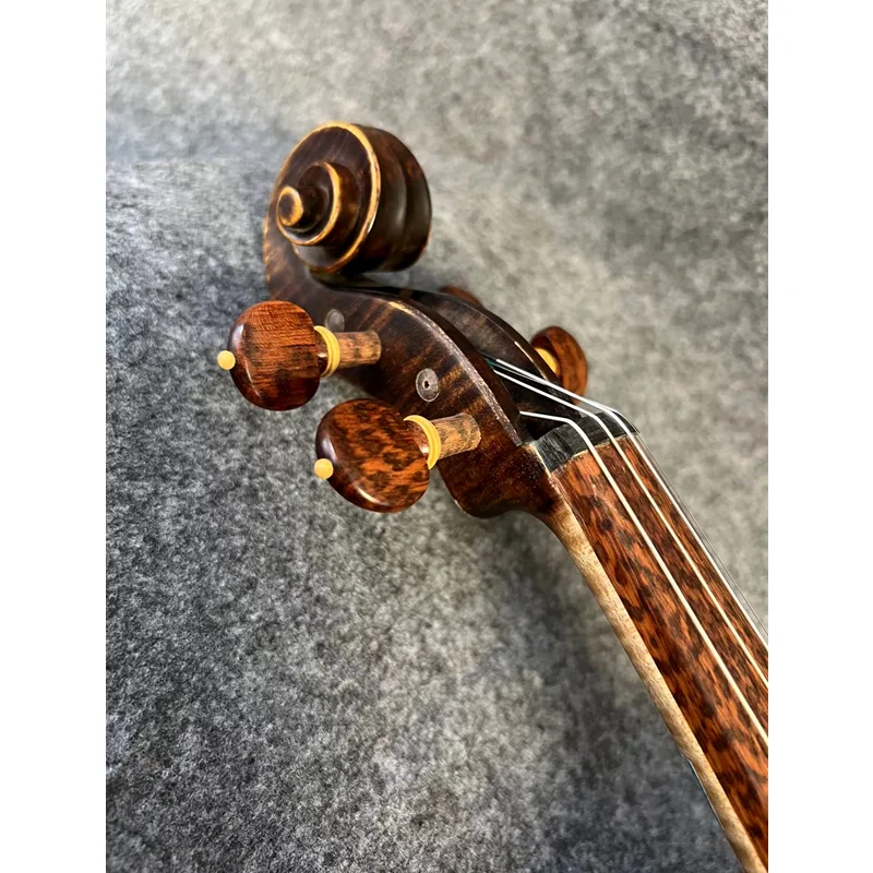 Strad style SONG Maestro handcrafted Imitation of the old violin 4/4 violin snakewood parts graceful and mellow sound
