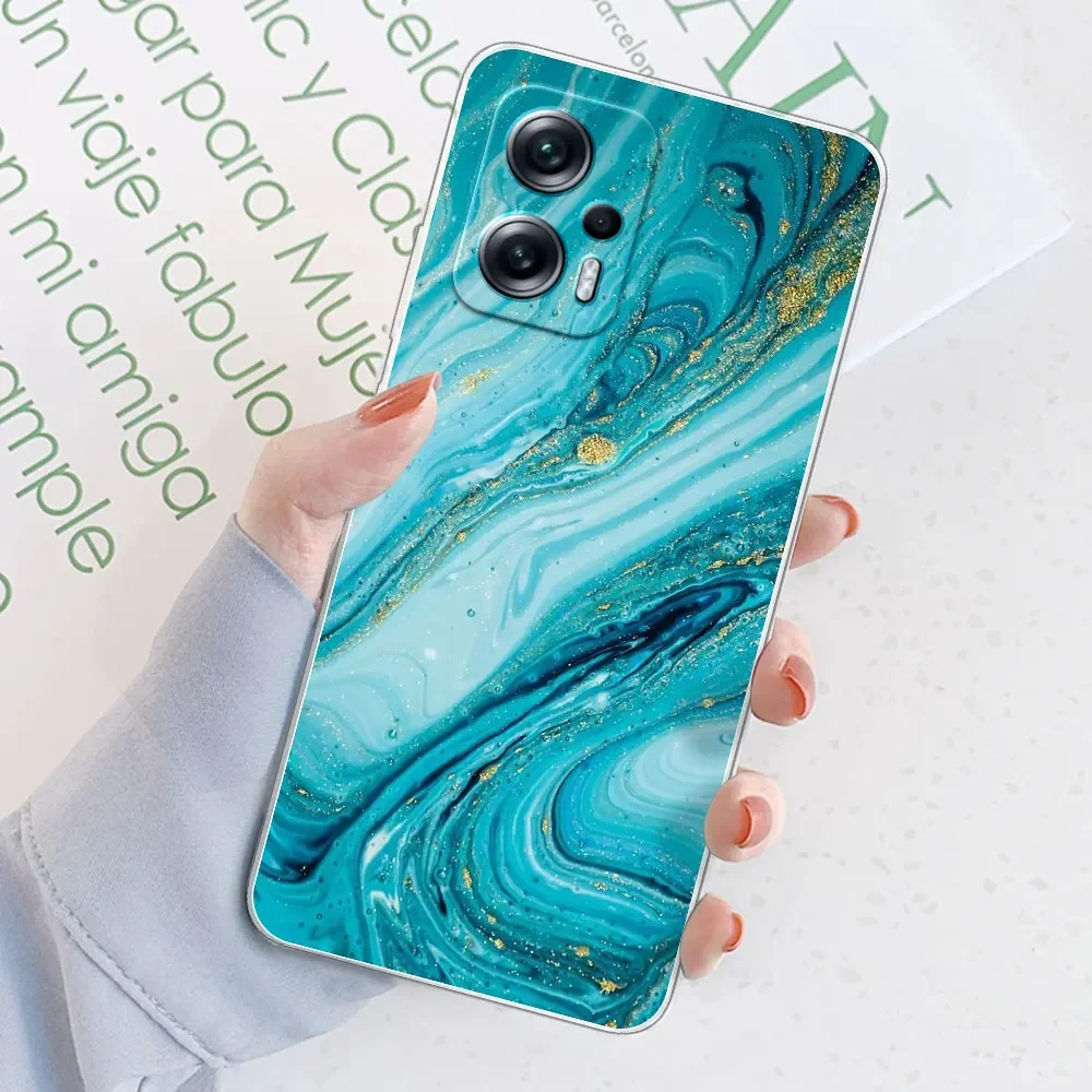 Clear Patterned Bumper TPU Silicone Case - Soft, Stylish Back Cover with Enhanced Protection