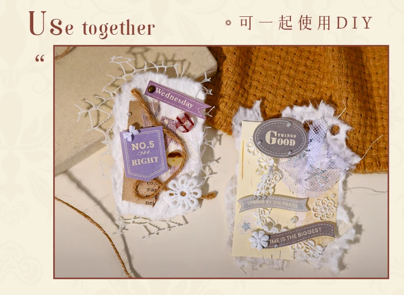 Journal GO 30 Stück Vintage-Etiketten, handgefertigte Aufkleber für Tag-Dekoration, Scrapbooking-Zubehör, Junk-Journal-Sets, Basteln, Assets – Detail 4