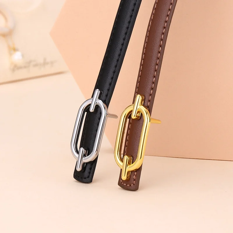 Elegant Women's Leather Belt - Versatile Fashion Accessory