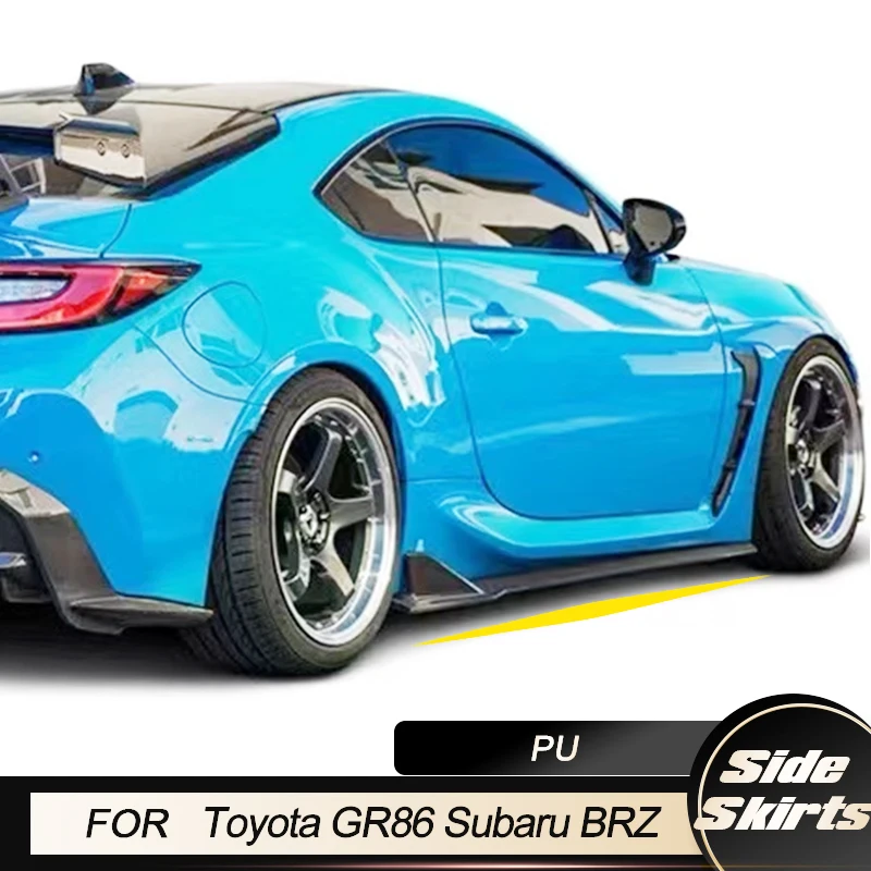 Car Side Skirts Bodykit for Toyota GR86 Subaru BRZ 2022 Auto Racing