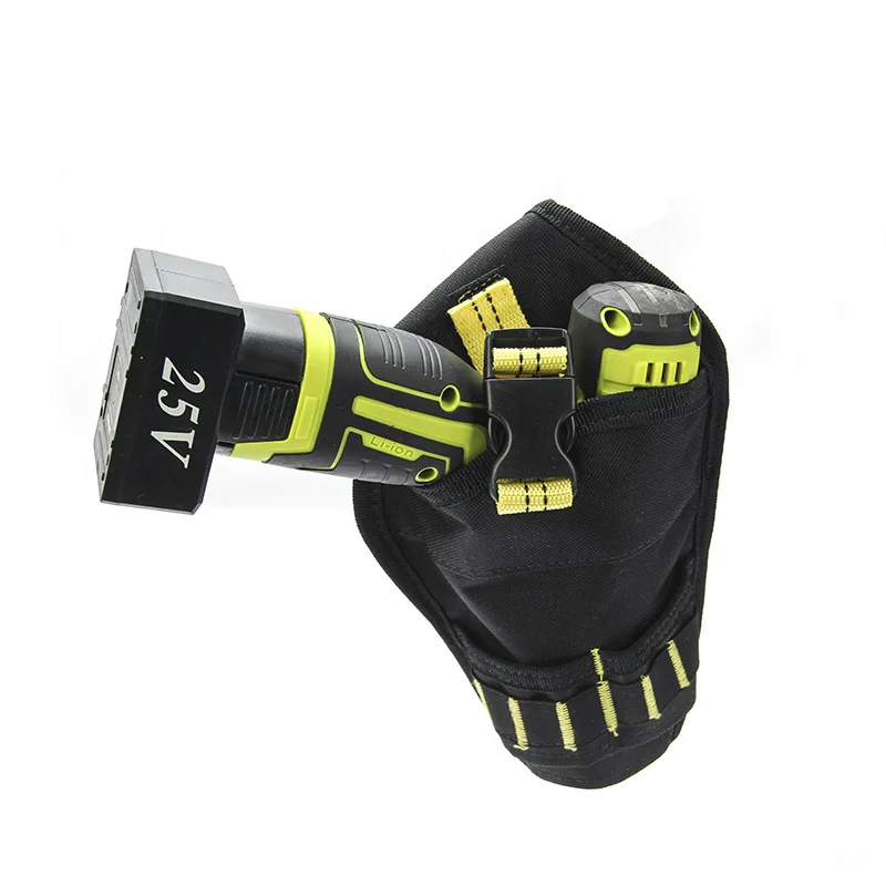 Cordless Waterproof Drill Holster Power Tool Holster /Single Hook With Metal Clip For Workshop Use And Organize Kits