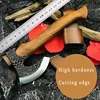 High hardness, sharp, and non sharp edged outdoor obstacle clearing axe, portable and multifunctional tool axe for outdoor use 1
