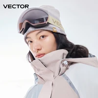 VECTOR OTG Ski Snowboard Goggles Women Men Skiing Eyewear UV 400 Snow Protection Glasses Adult Double Spherical Mirror Magnetic 1