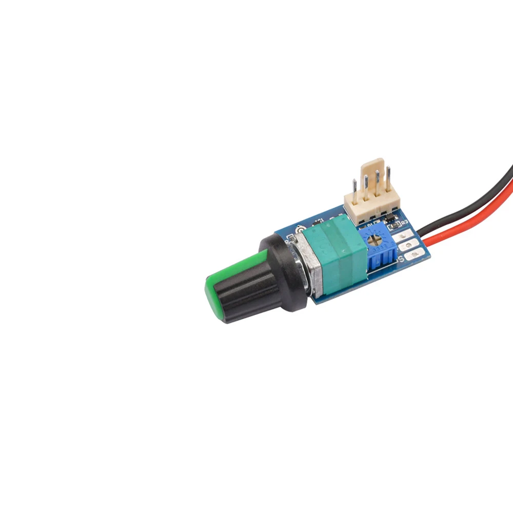 Regolatore Di Velocità Per Ventole DC 5-12V - PWM 4 Fili Con Interruttore - Controllo Telaio - 2