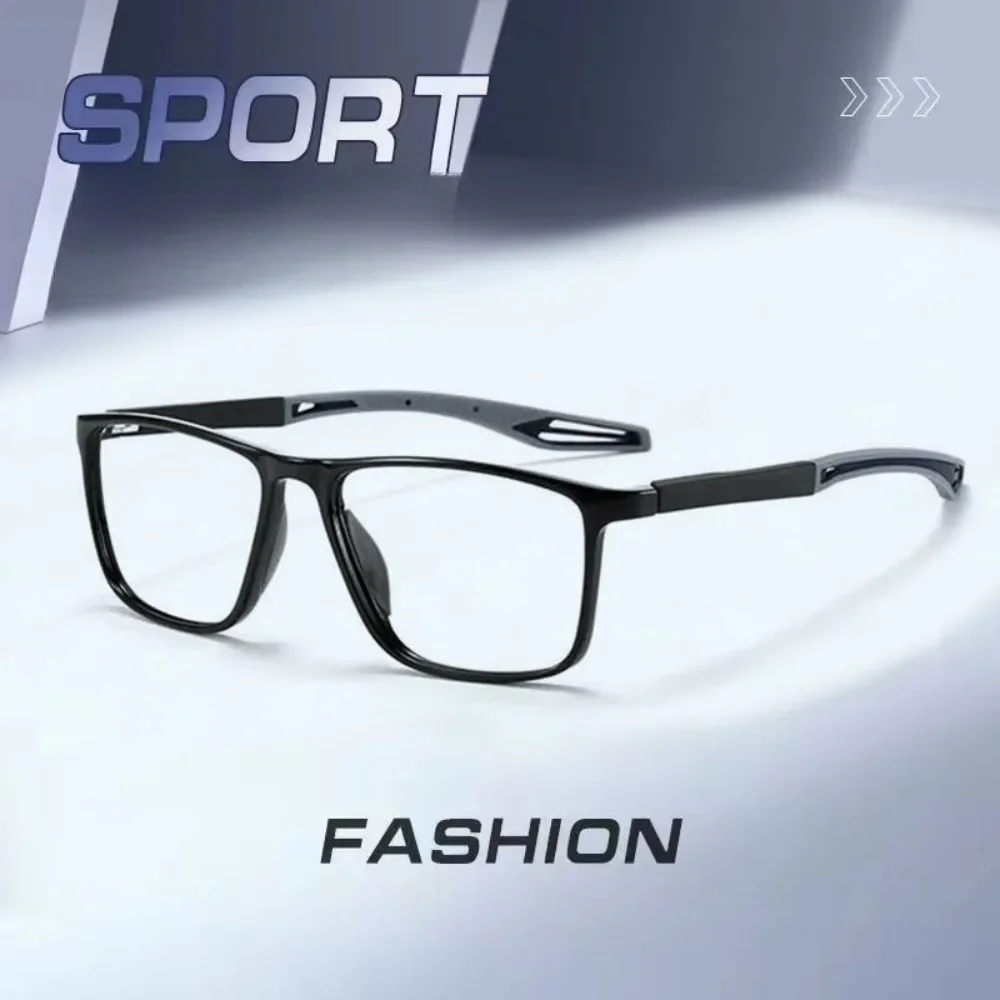 +1,00+1,50+2,00+2,50+3,00+3,50+4,00 TR90 Sport Anti-Blaulicht Rechteckige Lesebrille Anti-Drop Anti-Rutsch-Brille – Detail 1