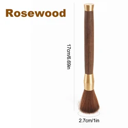 Coffee Grinder Cleaning Brush Set with ABS/Wooden Handle - Effective Espresso and Coffee Residue Remover (Rosewood 1 pc)