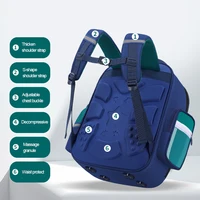 Ergonomic Elementary Children Schoolbag Boys Girls Lighten Spine  Protection Backpack For Kids Age 6~13 Pupil Mochila Escolar 2