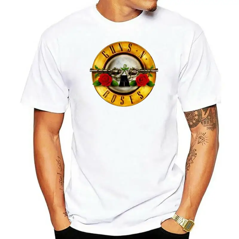 

Roses t shirt music hard rock heavy metal guns tshirt lin mgr001