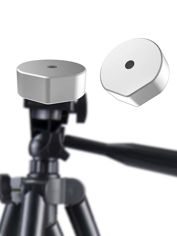 For StarLink Mini 1/4 Screw Round Mount Adapter Aluminum Alloy Ethernet Satellite Bracket Tripod 1/4 Screw Adapter