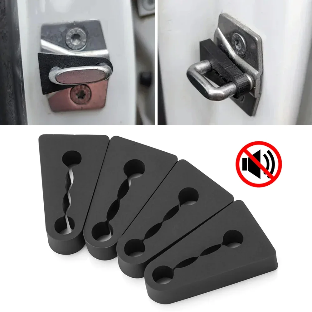 Car Door Lock Sound Deadener Damper For BMW X1 X3 X5 X6 E84 E83 F25 E70 E71