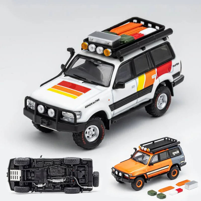 

Diecast Alloy 1:64 Scale LC80 Off-road Vehicle SUV Cars Model Adult Classics Collection Toys Souvenir Gifts Static Display