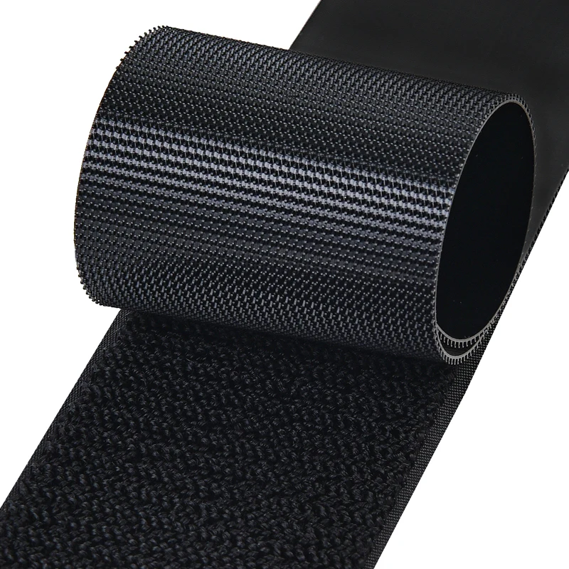 Hook and Loop Fastener Tape 1meter 16/20/25/30/50/100mm Strong Adhesive Hook and loop Fastener Tape Strip Nylon Sticker Magic Tape For Sewing DIY No Glue