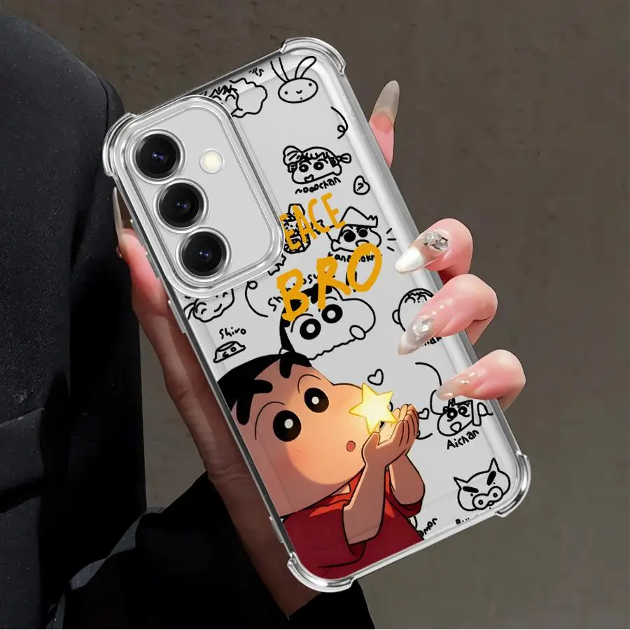 Charming Crayon Shin Chan Cartoon Phone Cover Case