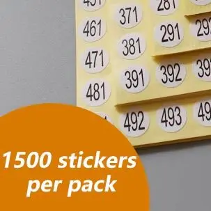 15 Sheets 1-200 Nail Polish Number Sticker Label Gel Varnish Glue Bottle Lipstick Nails Tip Display Mark Numbering Manicure Tool 1