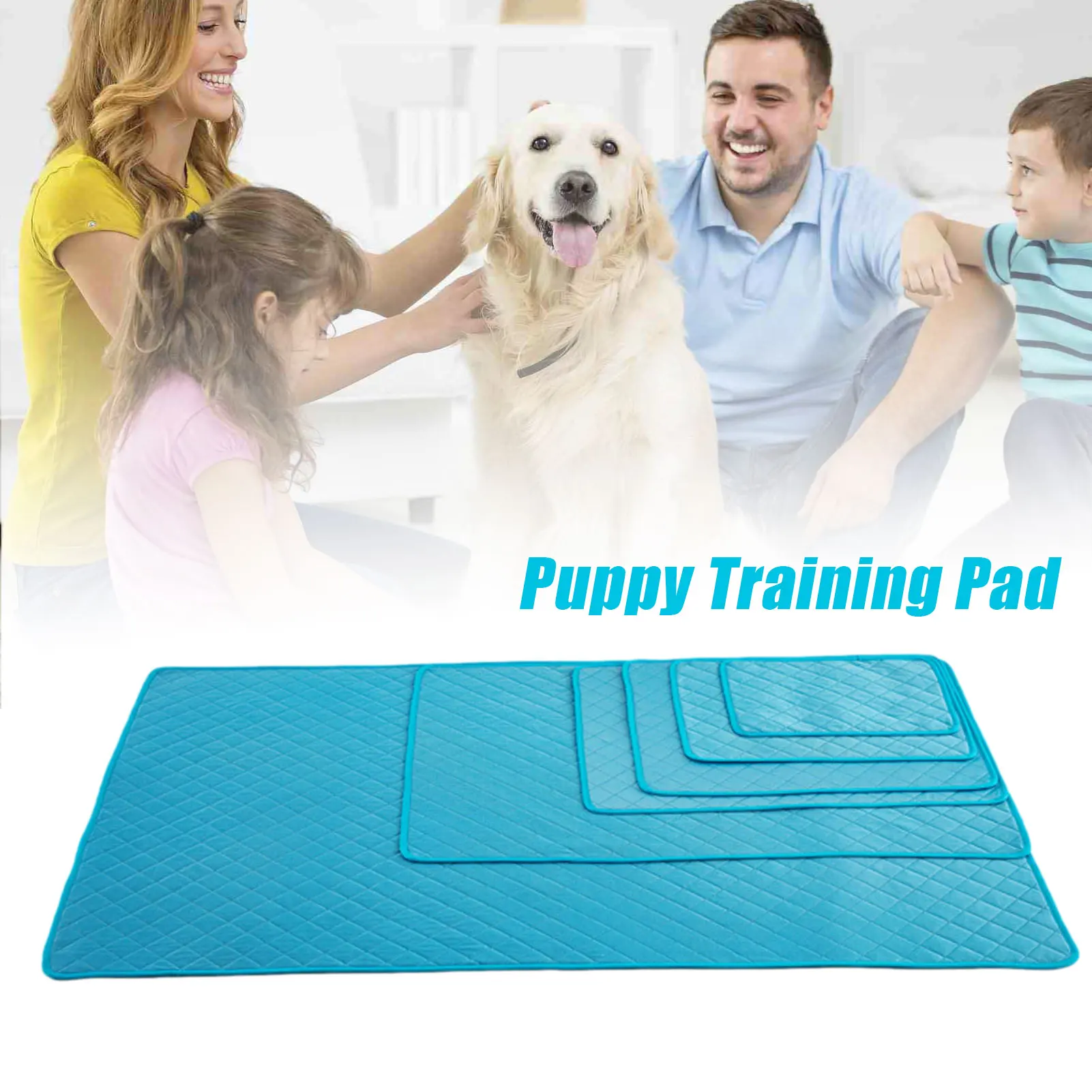 Reusable Cat Pee Mats Washable Pee Pad Fast Absorbent Pet Cat For Home 