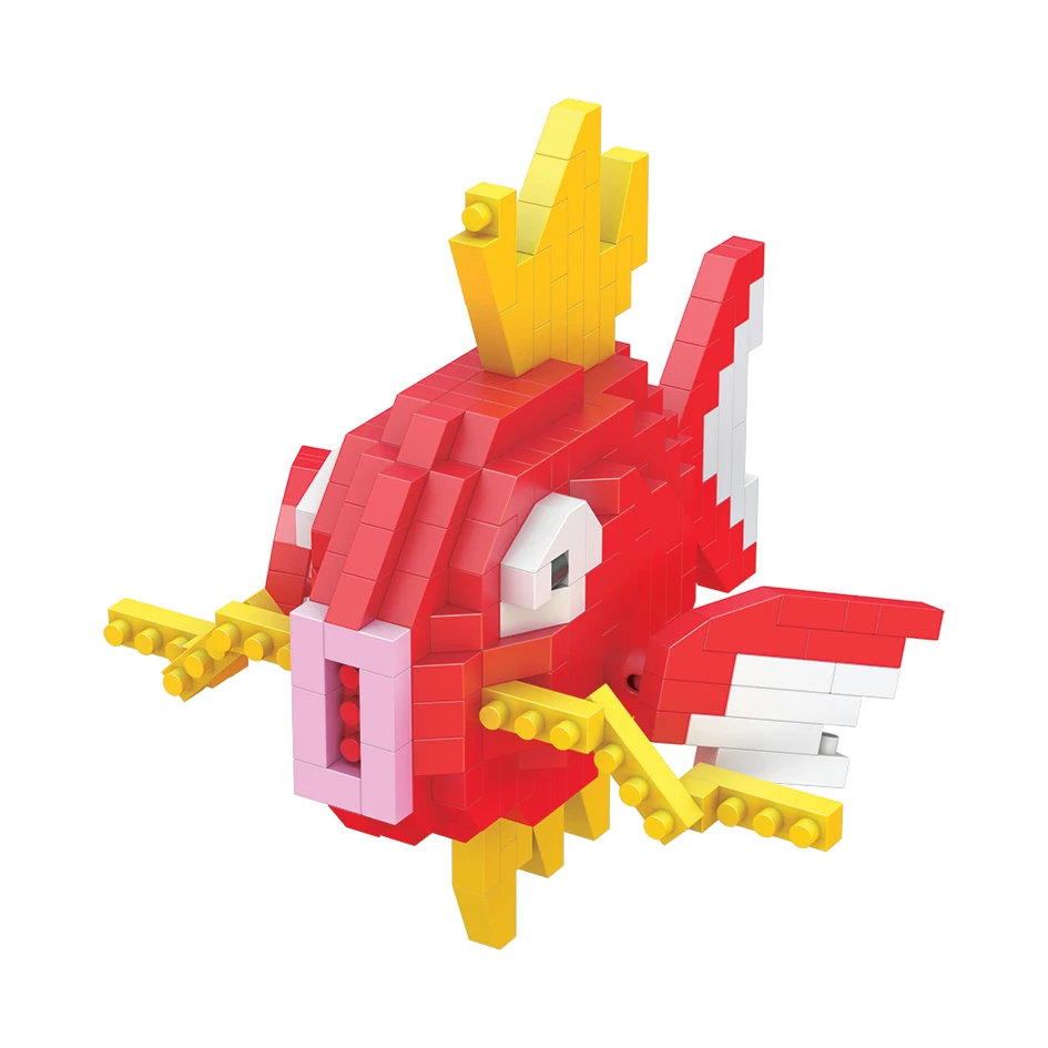 thumbnail image 1 of Bloques de construcción de estilo 61 para niños, muñecos de Anime Picachu Charizard, Blastoise, Bulbasaur, Gengar, figuras de ladrillos, juguete de regalo, 1 of 5