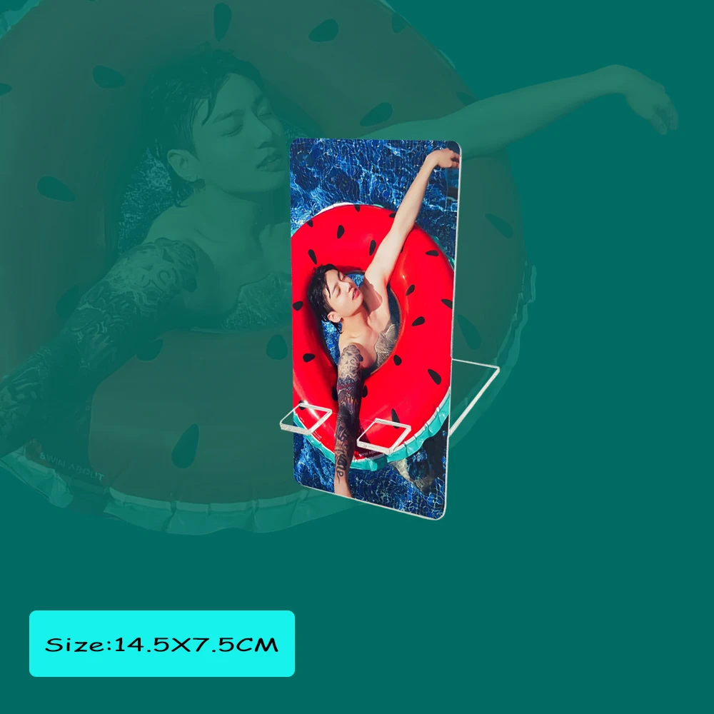 Universal Kpop Acrylic Phone Stand Desk Phone Holder Portable Tablet Stand JIKOOKVMIN Funs Gifts Merch kpop phone stand