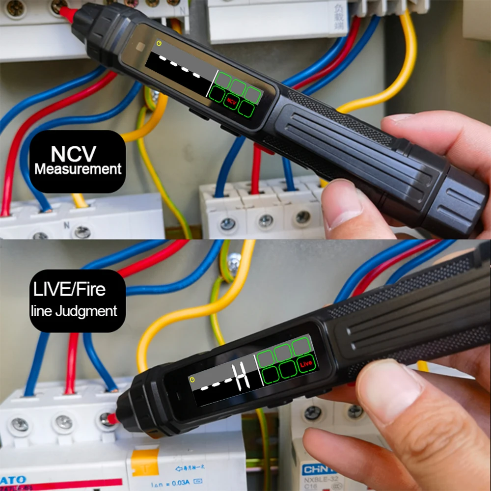 Smart Digital Multimeter Non Contact Voltage Detector Pen Auto Range Resistance NCV High Precision Multimetro Voltmeter Tester 4