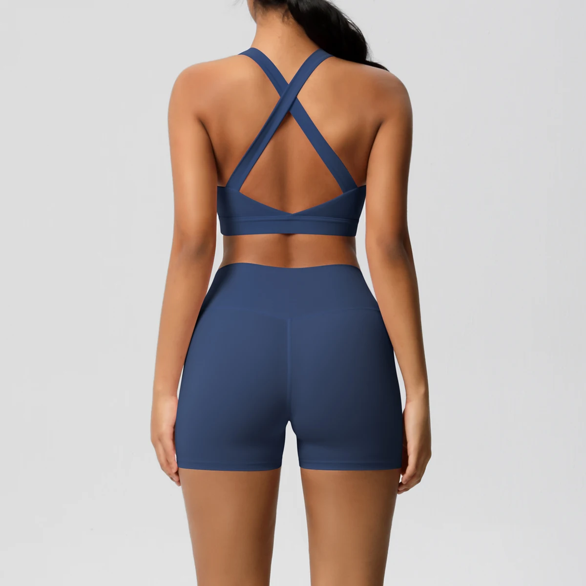 2PCS Women’s Yoga Set – Nude Feel Sports Bra & Leggings 3