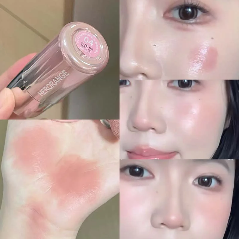 Liquid Powder Blusher Will Not Take Off Makeup For A Long Time Creating Three Dimensional Face And Color Korean Cosmetics Female 5