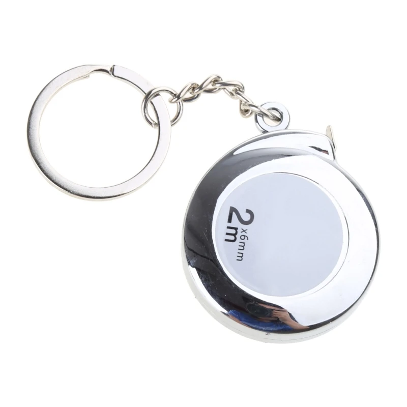 Small Tape Measure Keychain Mini Measuring Tape Retractable 6foot 2M Pocket Measure with Clear Marking for Home tape measure measuring tape