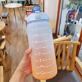 Blue water bottle