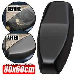 Waterproof and Dustproof Motorcycle Seat Protector Cushion Cover Accessories (Black)