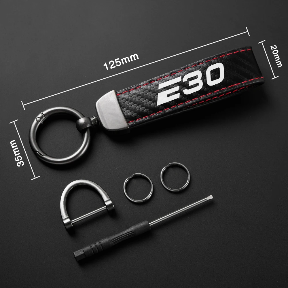 Luxury Portable Car Key Chain - Elegant Keyring Decor Accessory