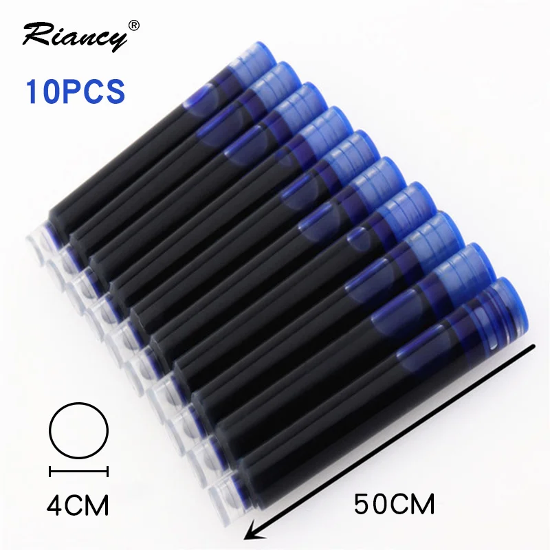 High-Quality Fountain Pen Ink Refill Cartridge Set - Standard 4mm
