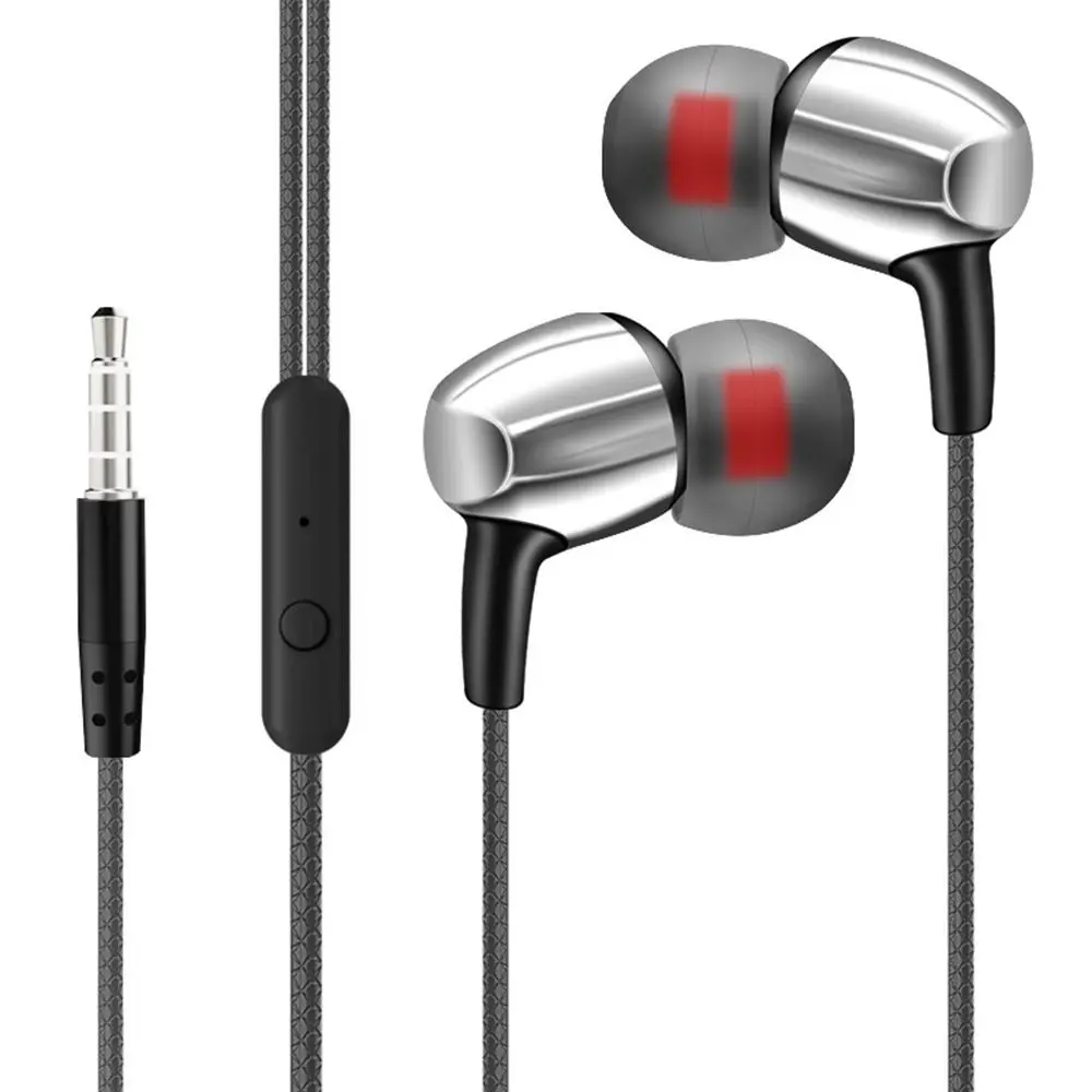 3 5mm earphones high definition portable in ear wired headset inear