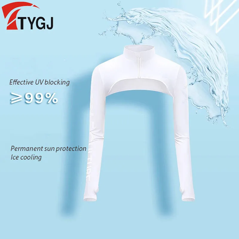 thin-summer-golf-shawl-cuff-women-ice-silk-sunscreen-top-long-sleeve-uv-protection-oversleeves-cycling-tennis-outdoor-sport-wear