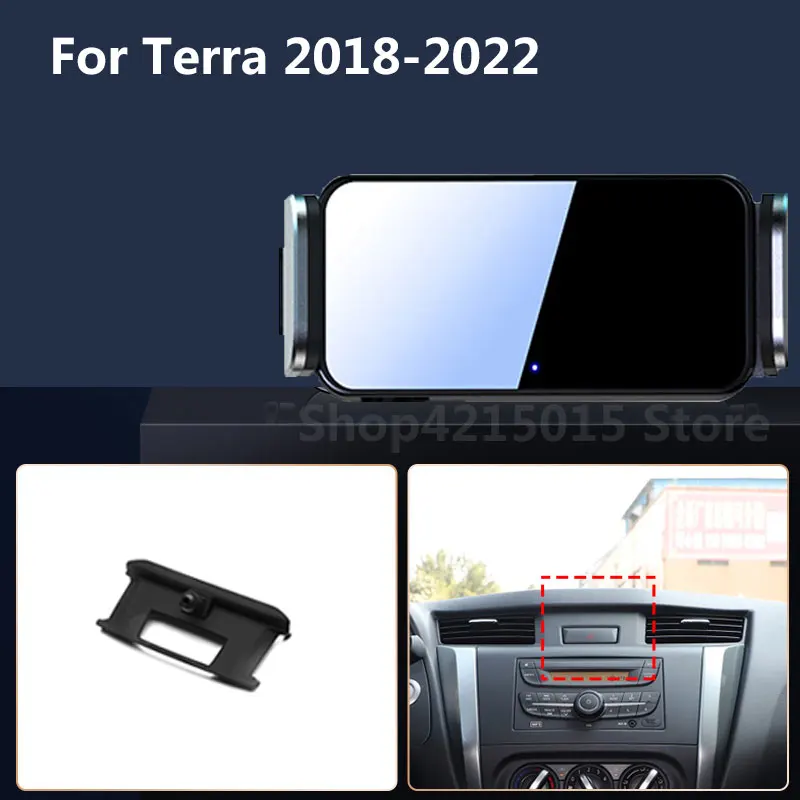 

Автомобильный держатель для Nissan Terra 2022 2021 2018, вращающийся кронштейн, умный автоматический зажим, крепление на вентиляционное отверстие, аксессуары