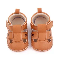 Baby Shoes Soft PU Hollow Sandal for Toddler Boys and Girls 0-2 Years Spring and Summer High Quality Walking Shoes Fashion D2617 6