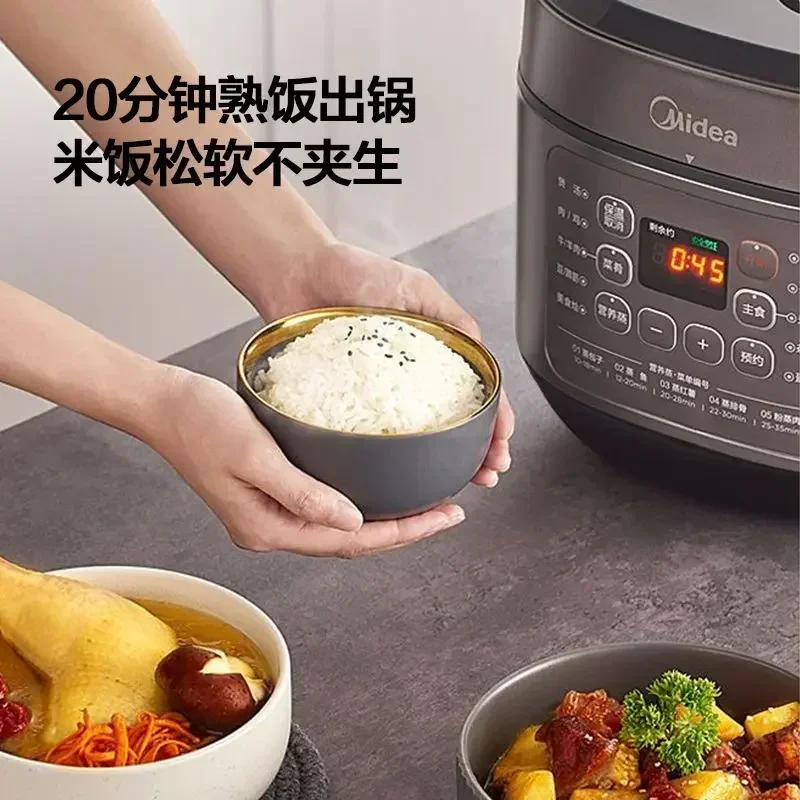 Household electric pressure cooker. New. 5L large capacity. new pressure cooker. Multifunction. Reservation. Automatic. 5