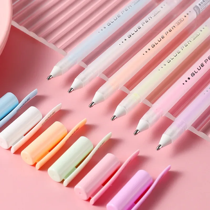 Candy Color Glue Pen Solid Glue Stick 1pc
