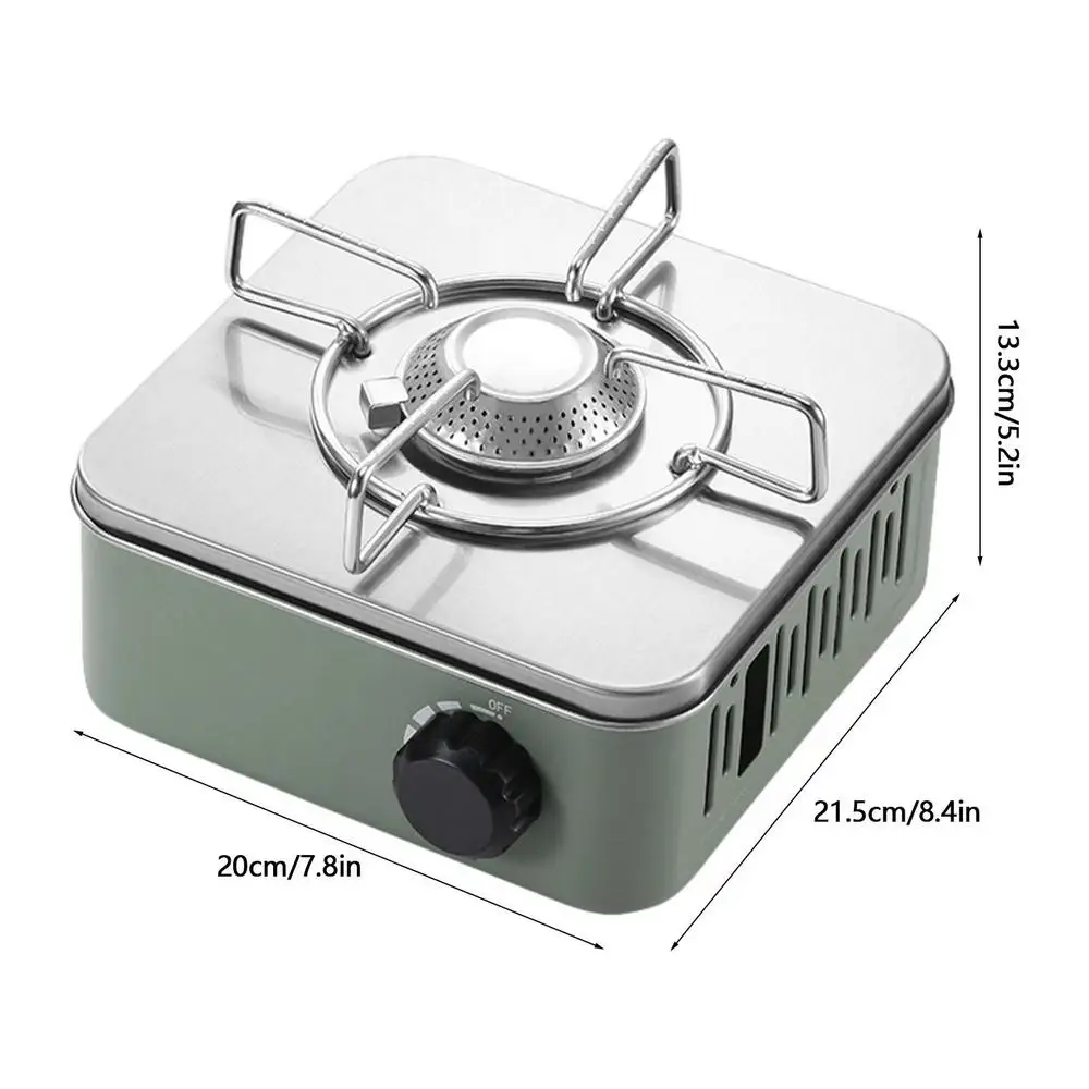 Camping Titanium Gas Stove Strong Trips Cooking Set Super Folding Burner Grill Outdoor Super Light Travel Supplies Cooking Tool portable stove