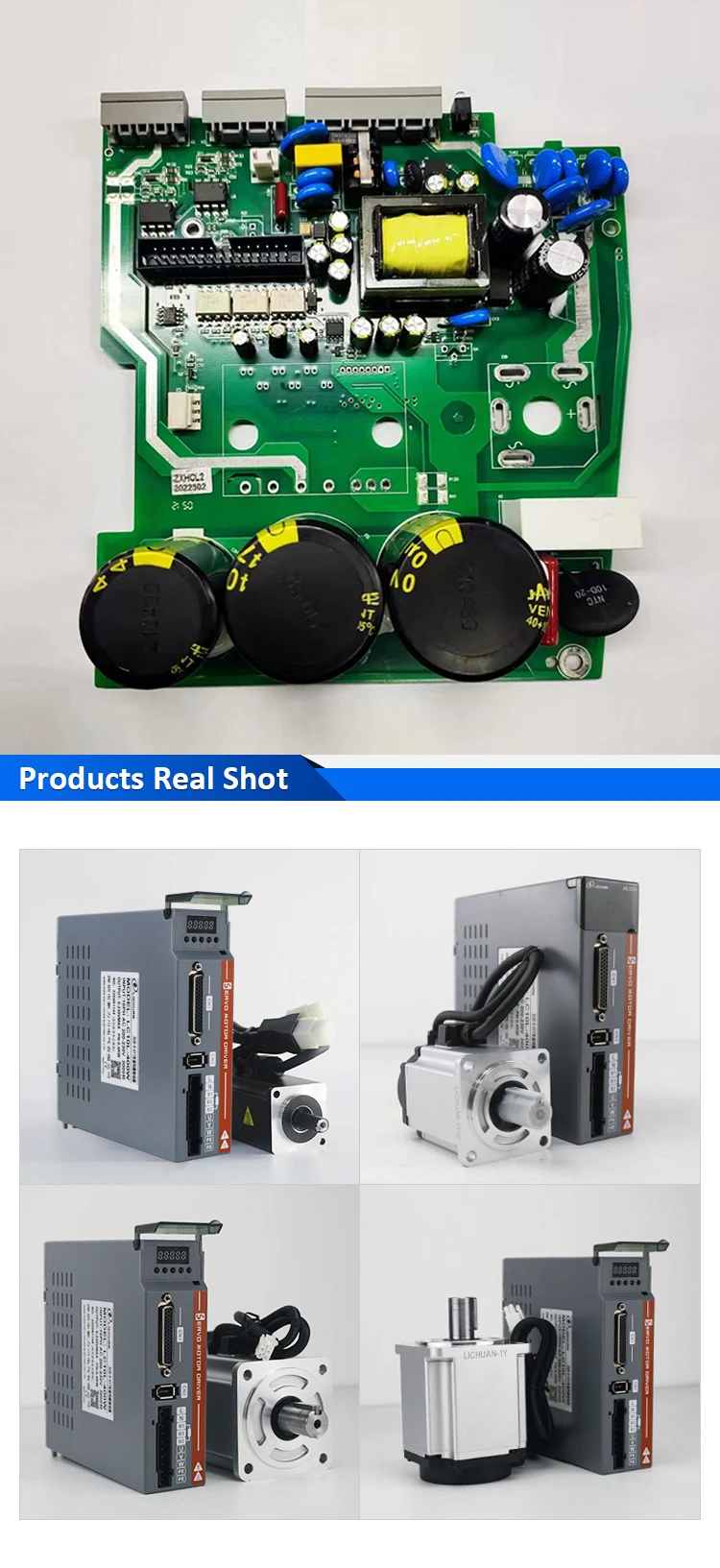 Lichuan 220 V 3000 U/min IP65 AC-Servomotortreiber-Kit A5 200 W 400 W 600 W 750 W 1000 W AC-Servomotor mit Treiber für CNC-Maschine – Detail 6