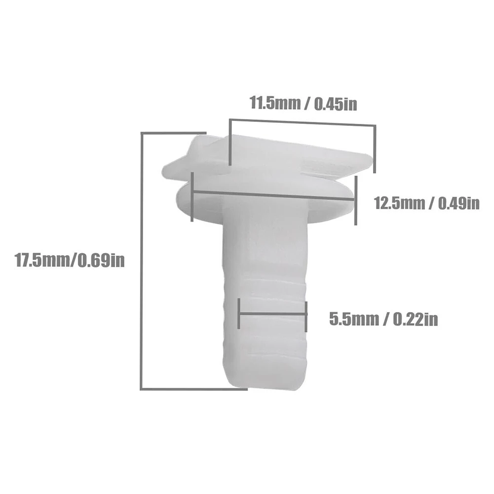 20pcs car Clips 103 6877869 A Pillar Fixed Clip Accessories For Ford Fiesta