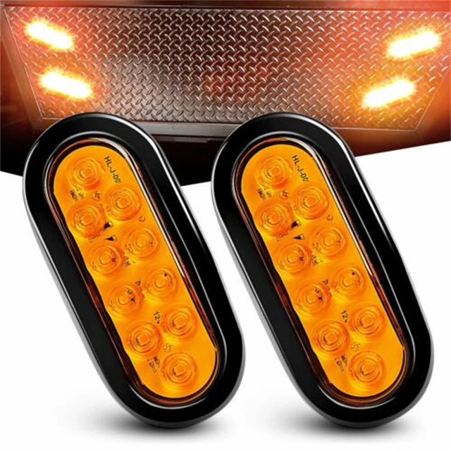 Overzicht Minister troosten 2 Stuks 6 "12V Ovale 10 Led Verlichting Aanhangwagen Achterlicht Stop  Indicator Lamp Achter Remlicht Voor Auto truck Trailer Caravan| | -  AliExpress