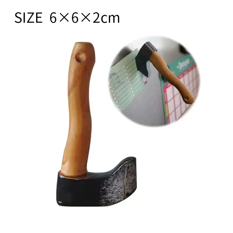 Mini lustige Messer magnetische Kühlschrank Aufkleber 3D Spaß Axt Kühlschrank Magnet Home Dekorationen Wohnaccessoires Kühlschrank für Eisenoberfläche – Detail 3