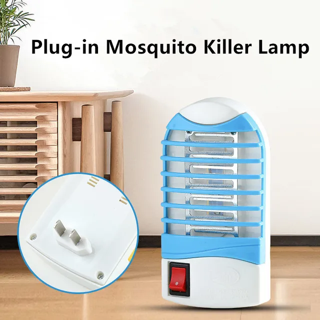 2022New Mosquito Killing Lámpa Étterem Mini Fly Házi Beltéri Swew Light Plug-In Killer - Image 2