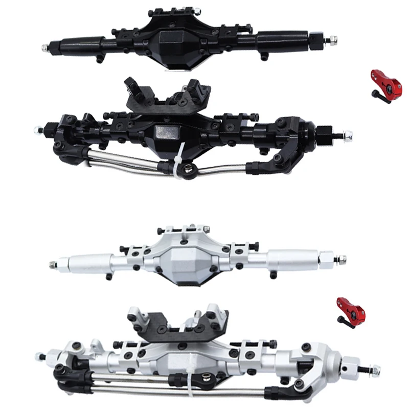 Asse Anteriore Posteriore In Lega Di Alluminio CNC D90 Per 110 RC - Foto 2