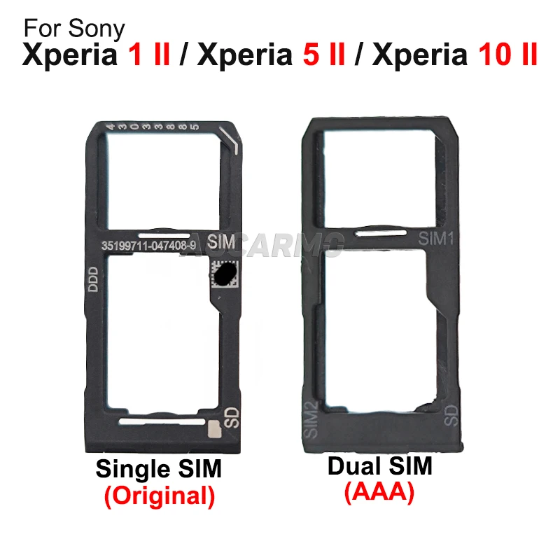 Aocarmo For Sony Xperia 1 II / 5 II / 10 II Mark 2 X1ii X5ii X10ii